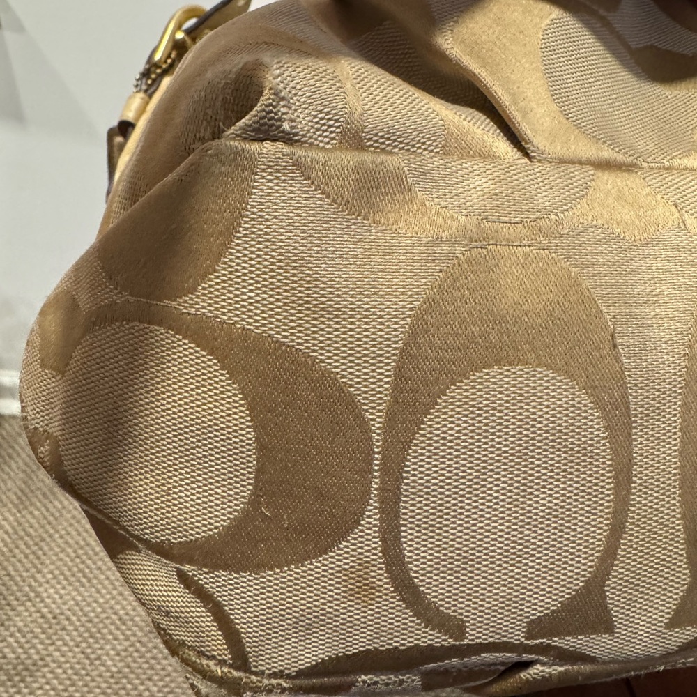 Coach Tan Shoulder Bag - Picture 9 of 16